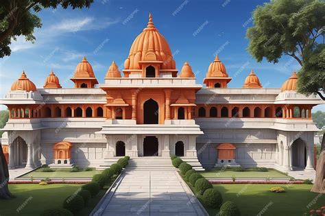 Premium Photo Cg Temple Chaudhary Shaswatdham Temple Is The Most