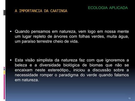 Bioma Caatinga Ppt