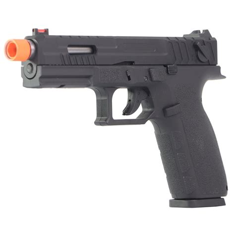 Pistola De Airsoft Gbb Kjw Kp F Tbc Bk Hawk Airsoft