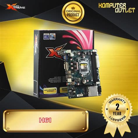 Jual Motherboard Xtreme H Intel Lga Ddr Mobo Xtreme H