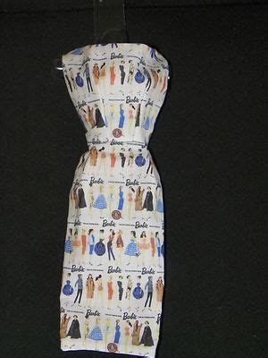 Vintage Inspired Barbie Sheath Dress By Rack With Mini Vintage