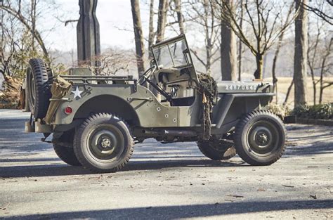 1943 Willys Jeep With Trailer