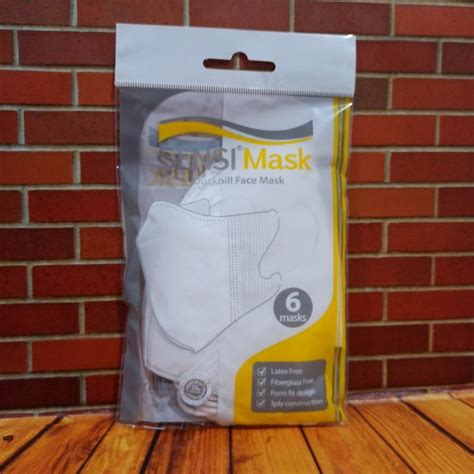 Jual Sensi Mask Duckbill Face Mask Premium Gold Masker Medis Isi Pcs