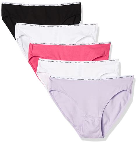 Buy Calvin Klein Womens Cotton Stretch Logo Bikini Panties Multipack