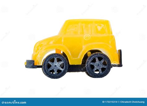 Yellow Toy Car For Kid Stock Photo Image Of Children 172215314