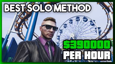 The Best Way To Make Money In Gta Online For Solo Players 390000