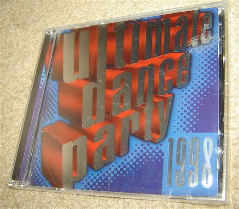 Ultimate Dance Party 1998 By Various Artists CD Oct 1997 Arista For