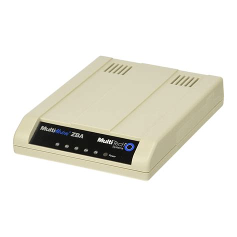 multi tech mtzba modem user manual manualslib