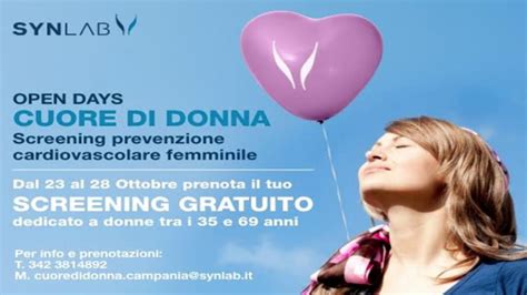 Campania Cuore Di Donna Campagna Di Screening Gratuita Per La