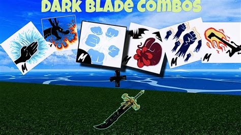 DARK BLADE REWORK Combo One Shot With All Melee Blox Fruits Update 21