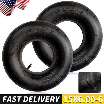 Pair Of X Lawn Mower Tire Inner Tubes X X X X