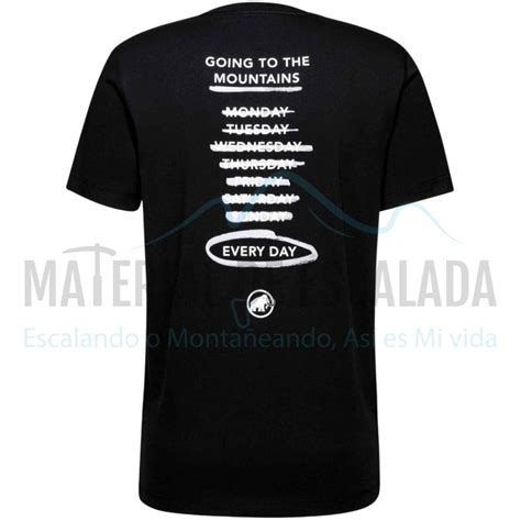 Camiseta Manga Corta MAMMUT Core Every Day Black