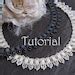 Tutorial For Beadwoven Necklace Miora Pdf Beading Pattern Diy Etsy