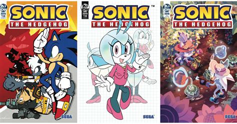 Reveladas Todas Las Portadas Del Sonic The Hedgehog Annual 2019