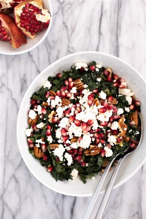 Kale Pomegranate Salad Recipe Simple Healthy Easy To Prepare