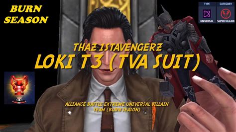 New ABX Loki T3 TVA Suit With CTP B Energy Universal Villain Team