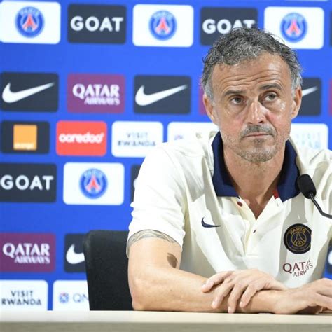 Luis Enrique entraîneur du PSG Difficile de réaliser un mercato