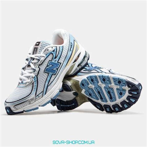 Мужские кроссовки New Balance 740 White Blue - купить в интернет ...