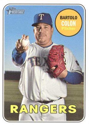 Career Defining Bartolo Colon Baseball Cards Instant Pc