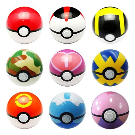 Multicolorido Pokémon Pokebola Original 7cm 1 Pokemon Sortido Em