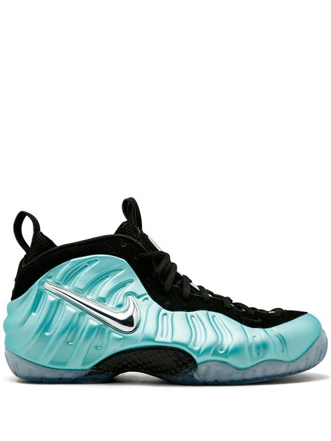 Nike Air Foamposite Pro Island Green Sneakers Blue Farfetch