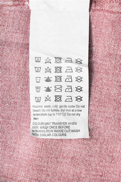 Premium Photo Care Clothing Label