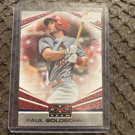 CARTE D INSERTION PAUL GOLDSCHMIDT St Louis 2019 TOPPS STADIUM CLUB