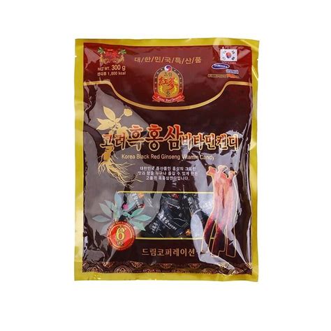 Kẹo hắc Sâm 300g Hàn Quốc - nuisamhanquoc.com