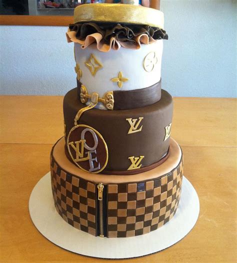 Louis Vuitton Decorated Cake By Wendy Cakesdecor