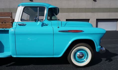 1957 Chevy 3200 Long Bed Restored South Florida Pickup Truck For Sale