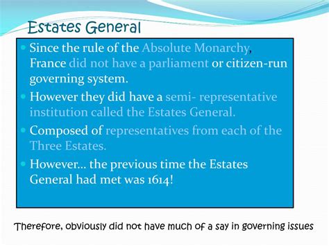 Ppt Estates General Powerpoint Presentation Free Download Id1952558