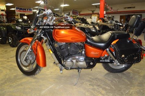 2002 Honda Shadow Vt1100 Sabre Motorcycle Street Bike Pu