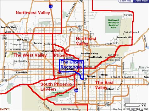 Phoenix Zip Code Map | afputra.com