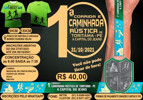 1ª CORRIDA E CAMINHADA RÚSTICA DE TORITAMA Pernambuco Running