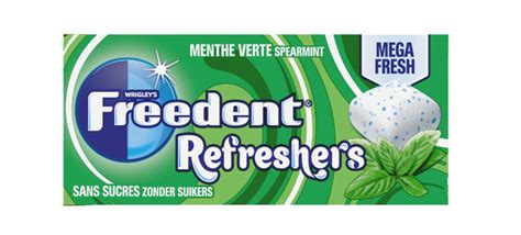 Chewing Gum Sans Sucre Menthe Verte Freedent X Bam Courses