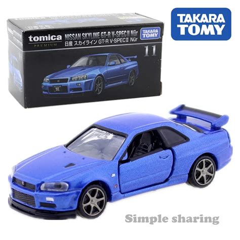 Takara Tomy Coche De Juguete Modelo Tomica Premium Nissan Skyline Gt