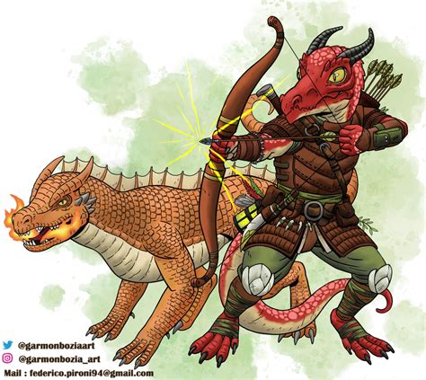 Greyll A Kobold Ranger Drakewarden By Federico Pironi Rimaginarydragons