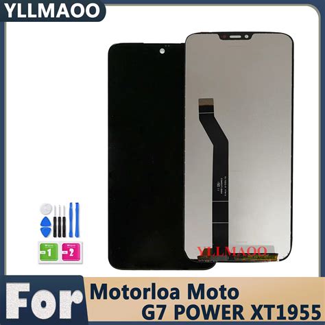 Pantalla LCD Original Para Motorola Moto G7 Power Digitalizador De