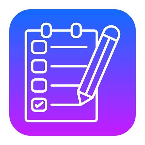 Premium Vector Completed Survey Icon