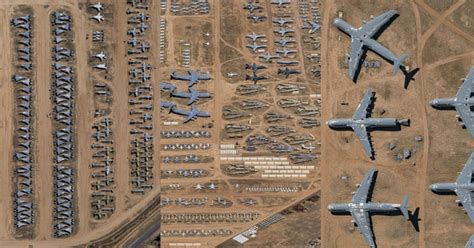 Incredible Aerial Photos Show Thousands of Abandoned Military Aircraft ...