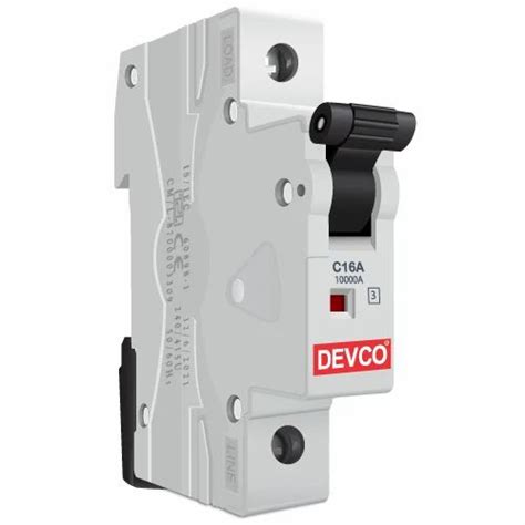 A Single Pole Ka C Curve Mcb Miniature Circuit Breaker