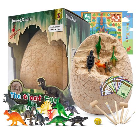 Buy Dinosaur Egg Excavation Kit Discover Jumbo Dino Egg Dig Kit