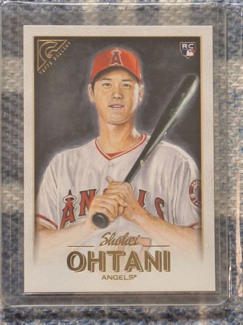 Topps Gallery Shohei Ohtani Rc Los Angeles Angels