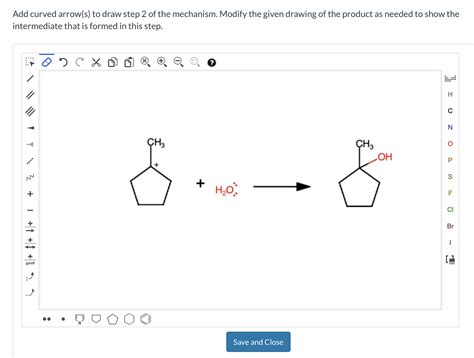 Solved Add Curved Arrow S To Draw Step 2 Of The Chegg