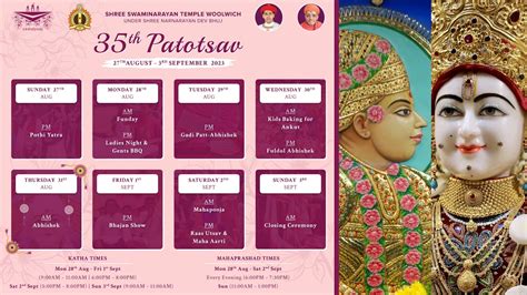 35th Patotsav Shreemad Satsangi Bhushan Day 4 Evening YouTube