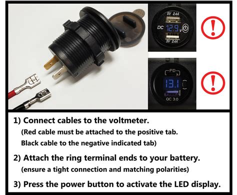 Diy Lithium U1 Smart Battery Box Build Power Center With Usb Voltmeter Cables Ebay