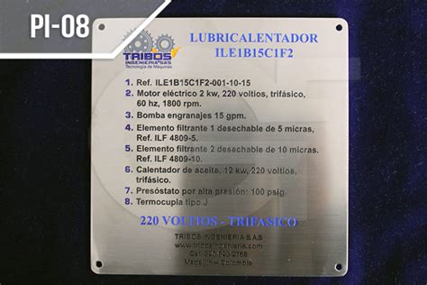 Placas Industriales Grabafer