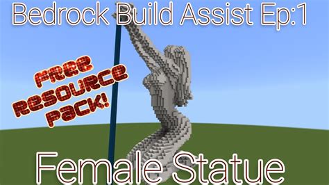 Bedrock Build Assist Ep Female Statue Resource Packs Minecraft