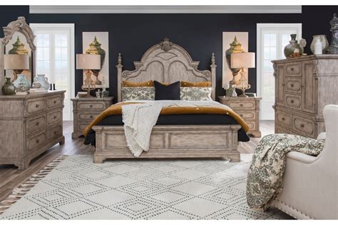 Sorona King 4 Piece Bedroom Set Georgia Furniture Mart