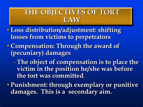 Ppt The Law Of Torts Powerpoint Presentation Free Download Id396240